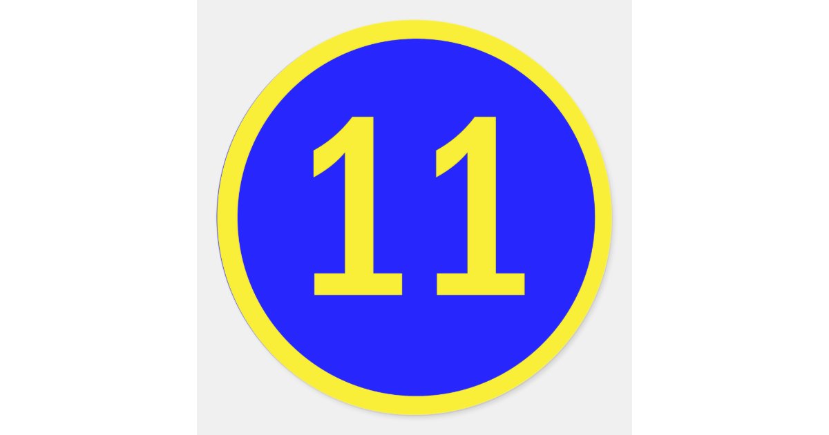 Xi какой год. Число 11. Число 11 в круге. 11 Число Бога. Цифра 11 синяя.