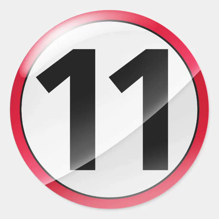 red number 11