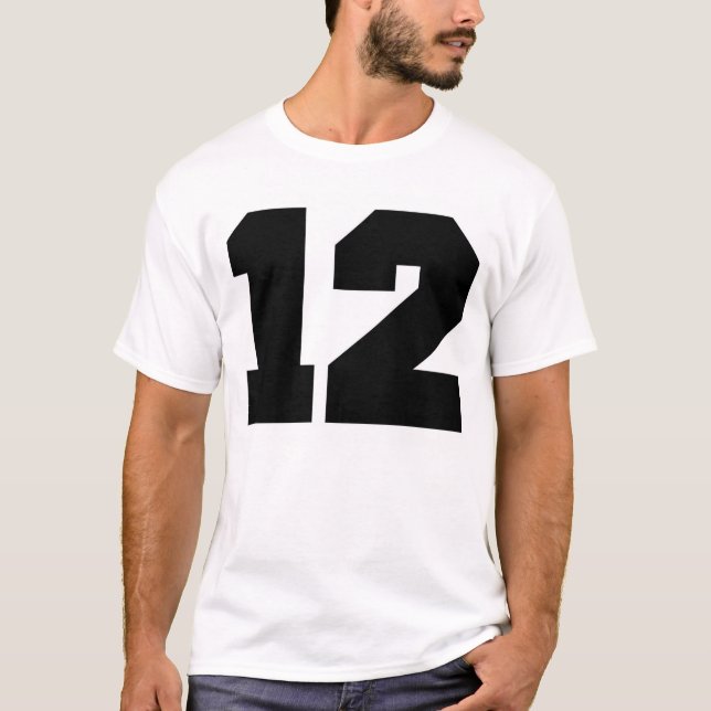 Number 12 Sport T-Shirt (Front)