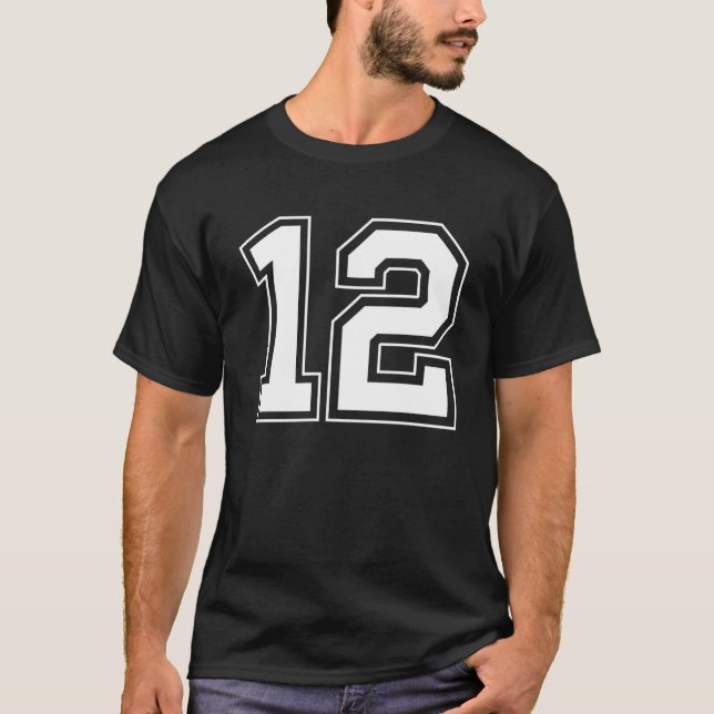 Number 12 T-Shirt (Front)