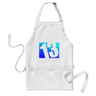 Number 13 adult apron