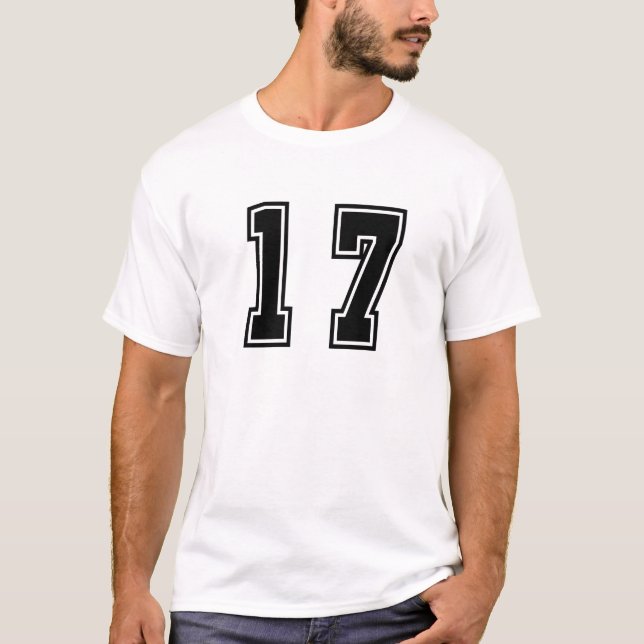 Number 17 T-Shirt (Front)