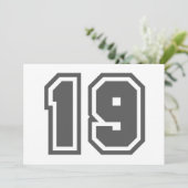 Number 19 (Standing Front)