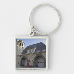 Number 19 Engine House in Washington, D.C. Keychain