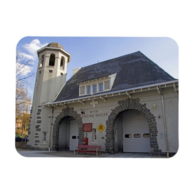 Number 19 Engine House in Washington, D.C. Magnet (Horizontal)