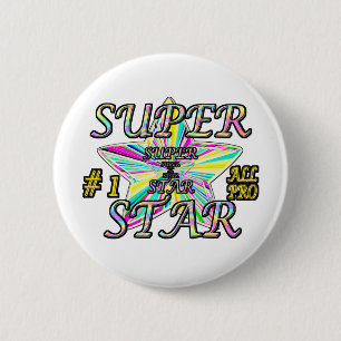 Number 1 All Pro Super Star Button