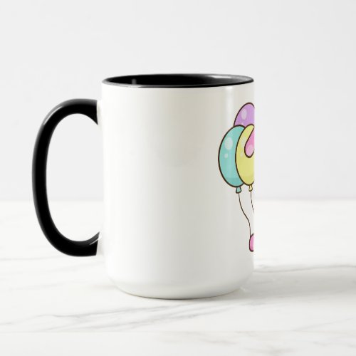 Number 1 and unicorn princess mug