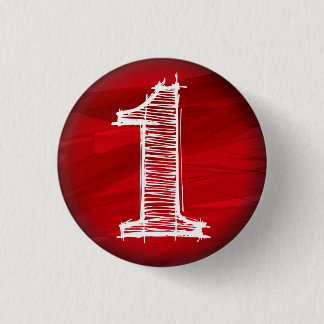 Number 1 batch (TT) Pinback Button