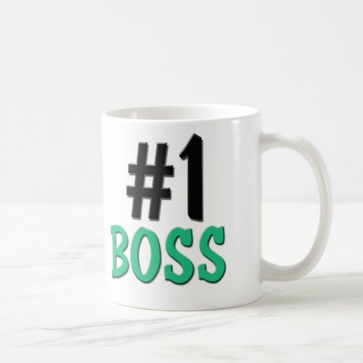 Number 1 Boss Coffee Mug | Zazzle