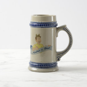 Number 1 Dad Beer Stein