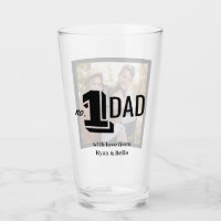 number 1 dad fathers day photo gift coffee mug