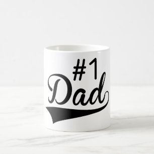 Number 1 Dad Happy Father’s Day Mug Gift