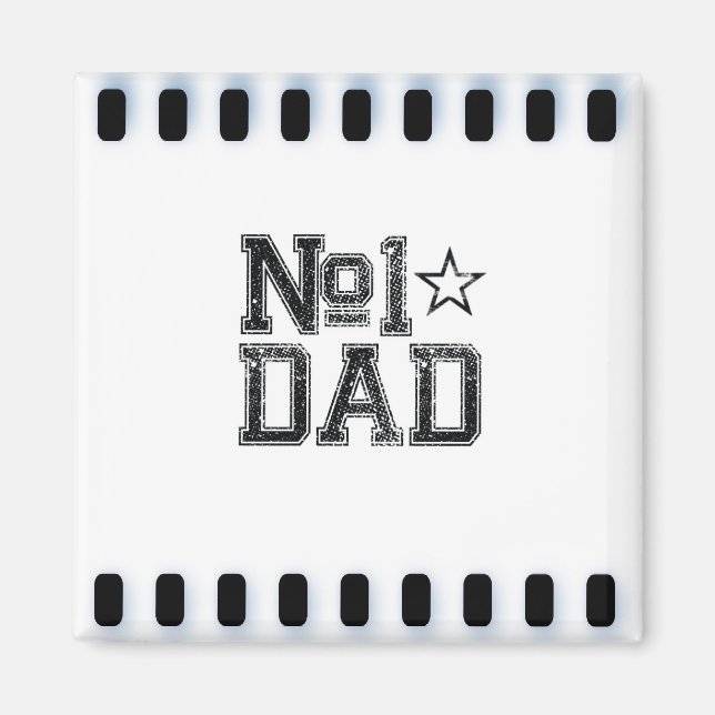 Number 1 Dad Magnet (Front)