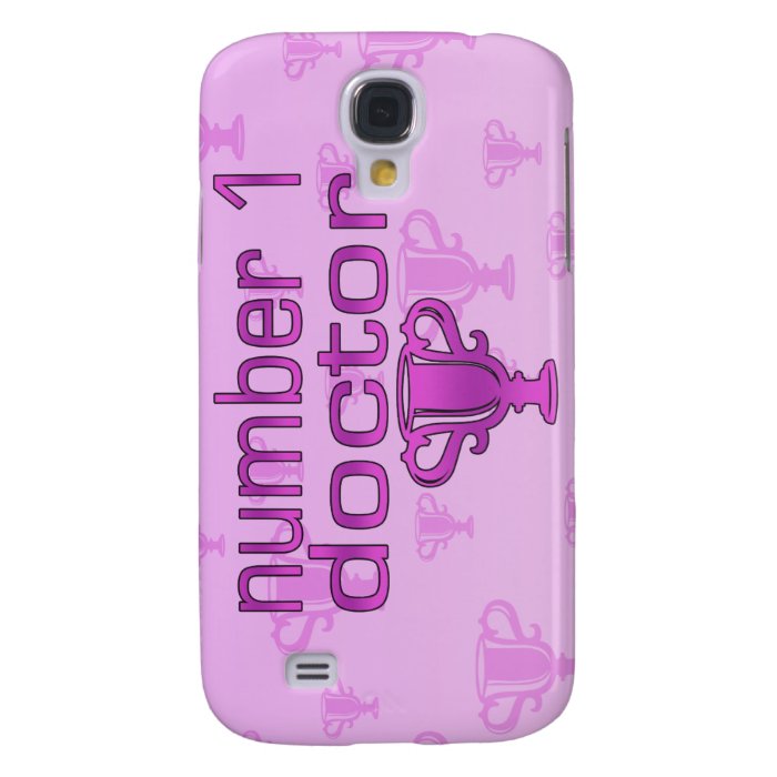 Number 1 Doctor in Pink Samsung Galaxy S4 Covers