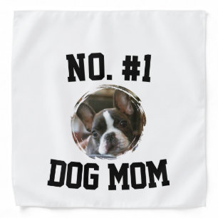 Number 1 dog Mom Mum Mother's Day Pet Lovers Bandana