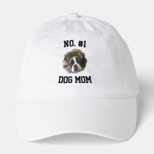Number 1 Dog Mom Mum Mother's Day Pet Lovers Hat