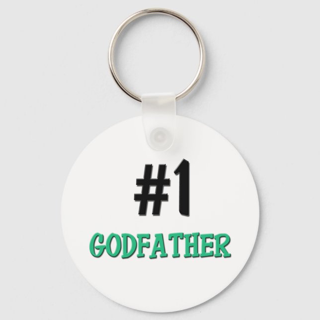 Number 1 Godfather Keychain (Front)