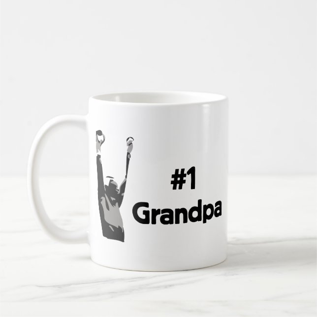 Number 1 Grandpa Mug (Left)
