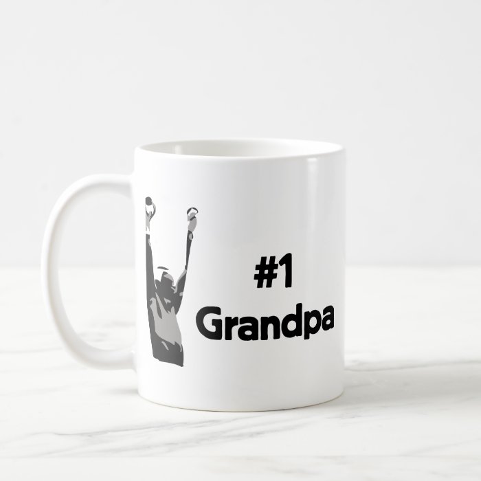Number 1 Grandpa Mug | Zazzle