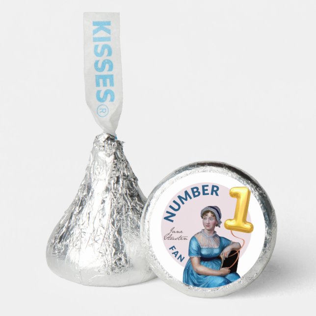 Number 1 Jane Austen Fan Hershey®'s Kisses® (Front)