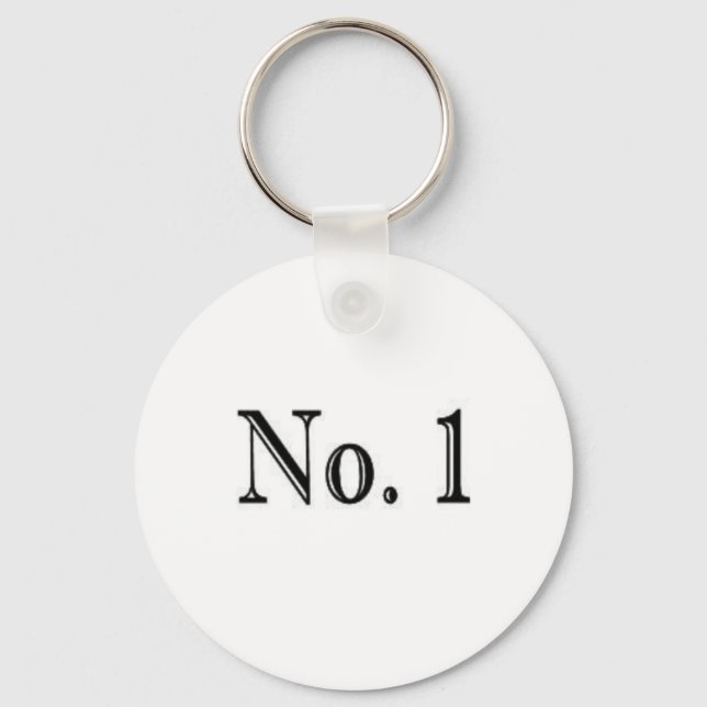 Number 1 keychain (Front)