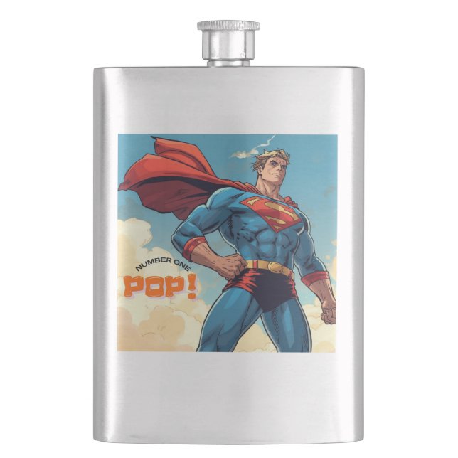 Number 1 Pop Flask (Front)