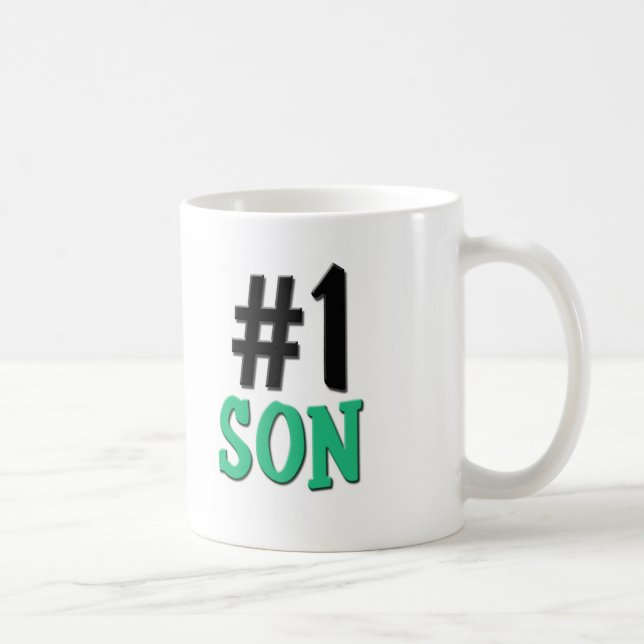 Number 1 Son Coffee Mug (Right)
