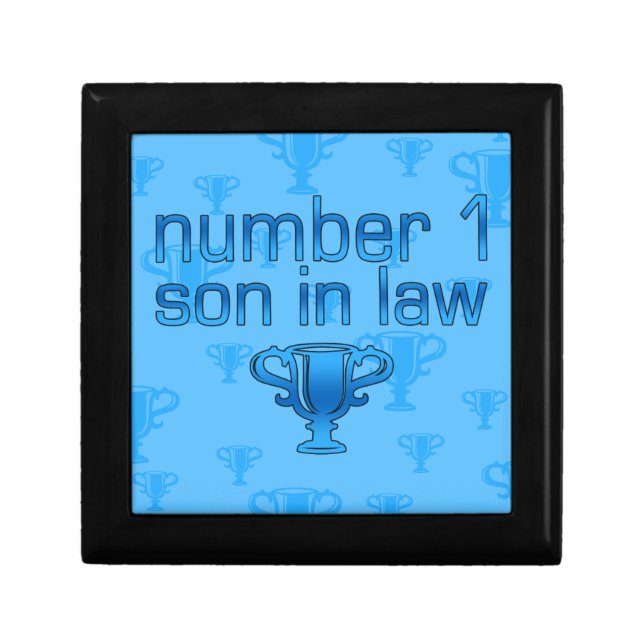 Number 1 Son in Law Jewelry Box (Front)