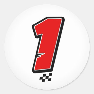 Number 1 - Sticker