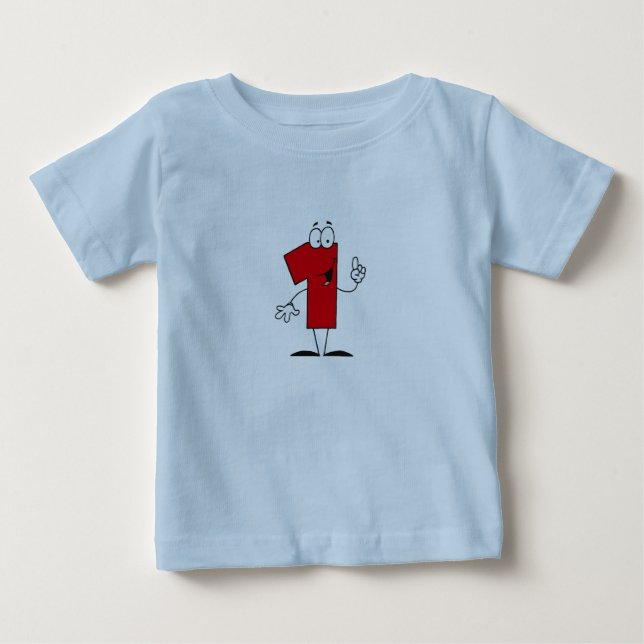 Number 1st Birthday T shirts and Gifts (Front)