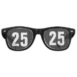 Number 25 Retro Sunglasses at Zazzle