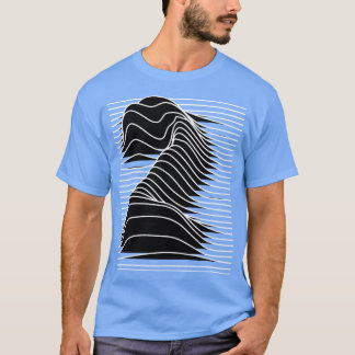 number 2 wavy lines T-Shirt