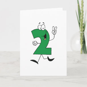 Number 2nd Birthday Tshirts and Gifts Card