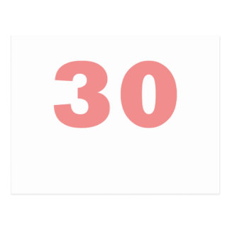 Number 30 Gifts on Zazzle