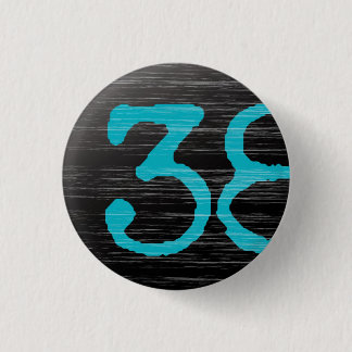 Number 38 batch pinback button