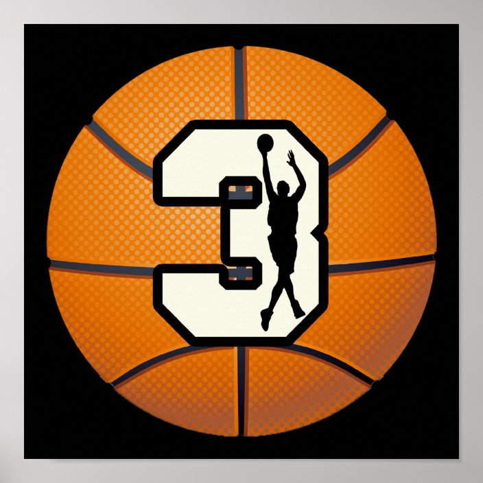 basketball number 3