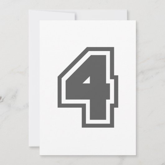 Number 4 (Front)