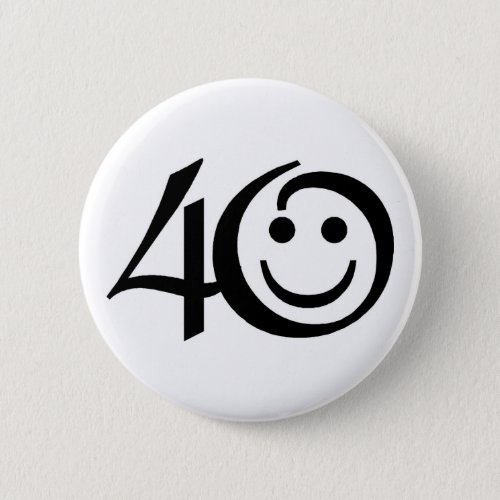Number 40_With Happy Face Button