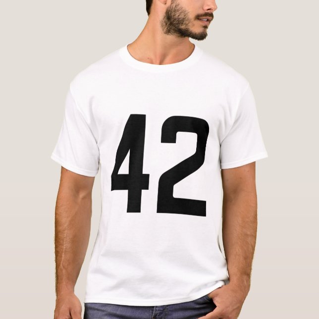 NUMBER 42 T-Shirt (Front)