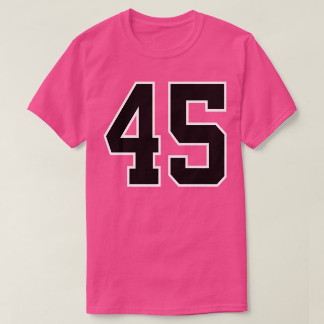 Number 44 T-Shirt (Design Front)
