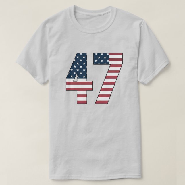 Number 47 T-Shirt (Design Front)