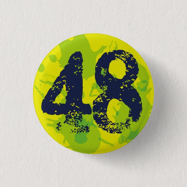 Number 48 batch button (Front)