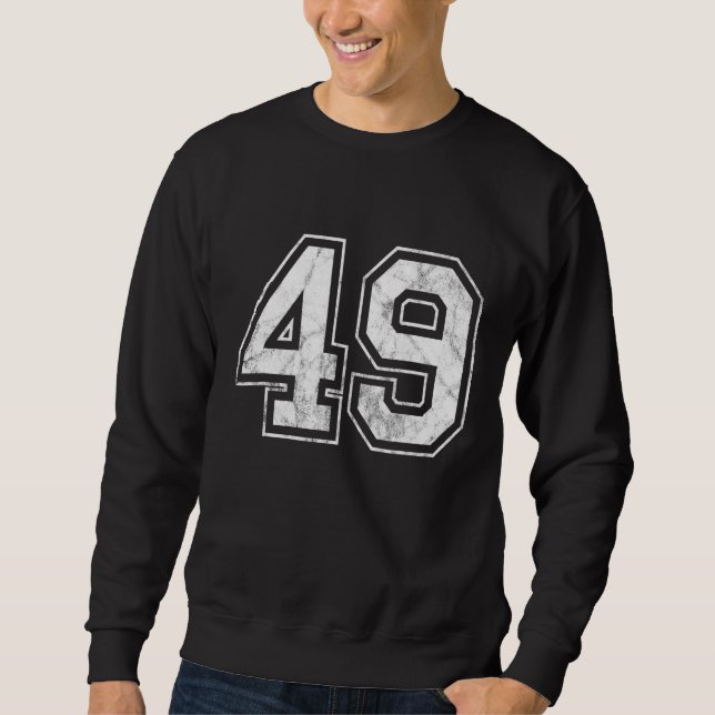 Number 49 sweatshirt (Front)