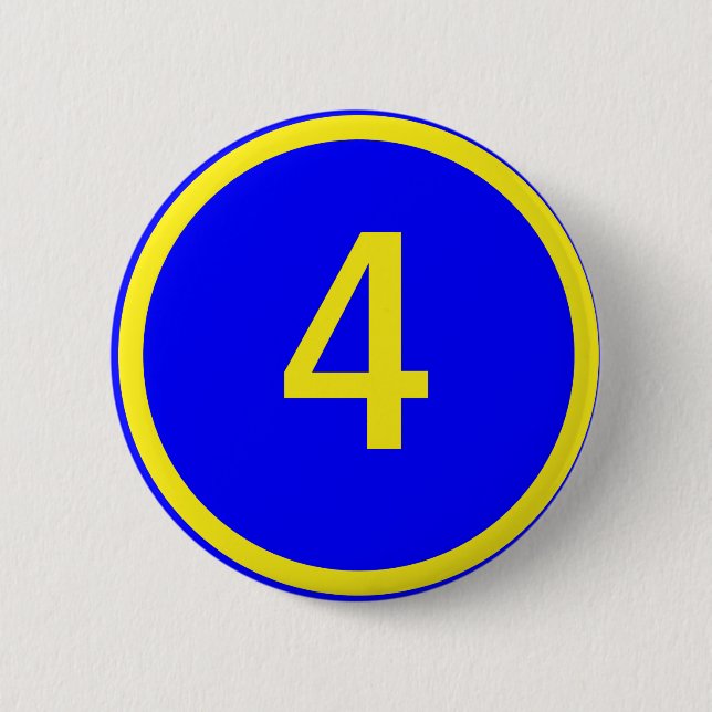 number 4 in a circle button (Front)