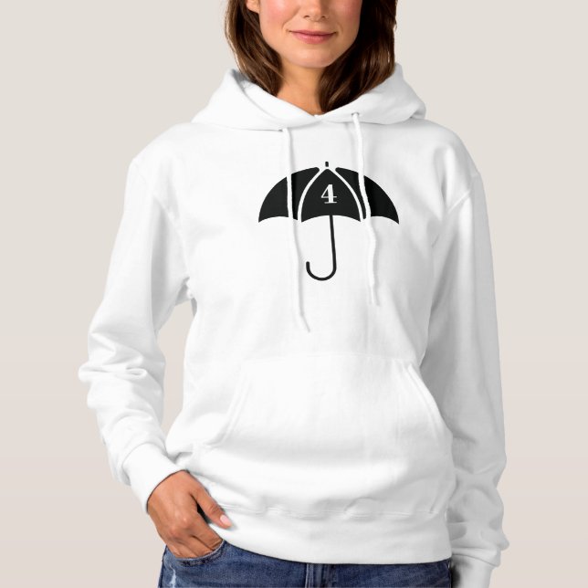 Number 4 Klaus Umbrella Academy Hoodie (Front)