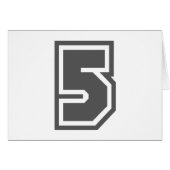 Number 5 (Front Horizontal)