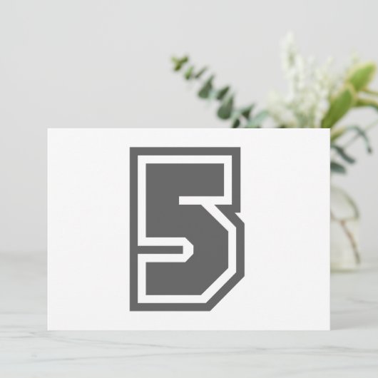 Number 5 (Standing Front)