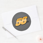 Number 56 - Sticker (Envelope)