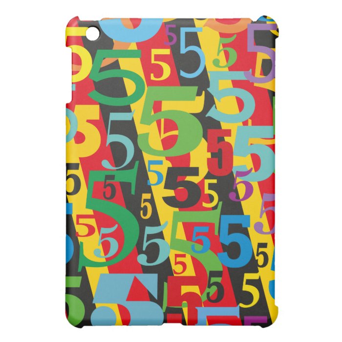 Number 5 Fifth Symphony Colorful Five Theme Case For The iPad Mini