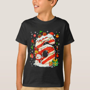 Number 67 Christmas Candy 6 7 Six Seven 6 7 Matchi T-Shirt